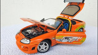 Toyota Supra The Fast And The Furious 118 Ertl - Paul Walker