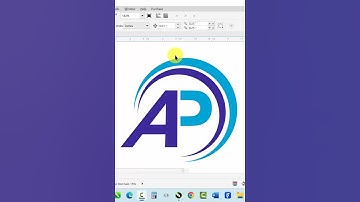 AP Logo Design in CorelDraw