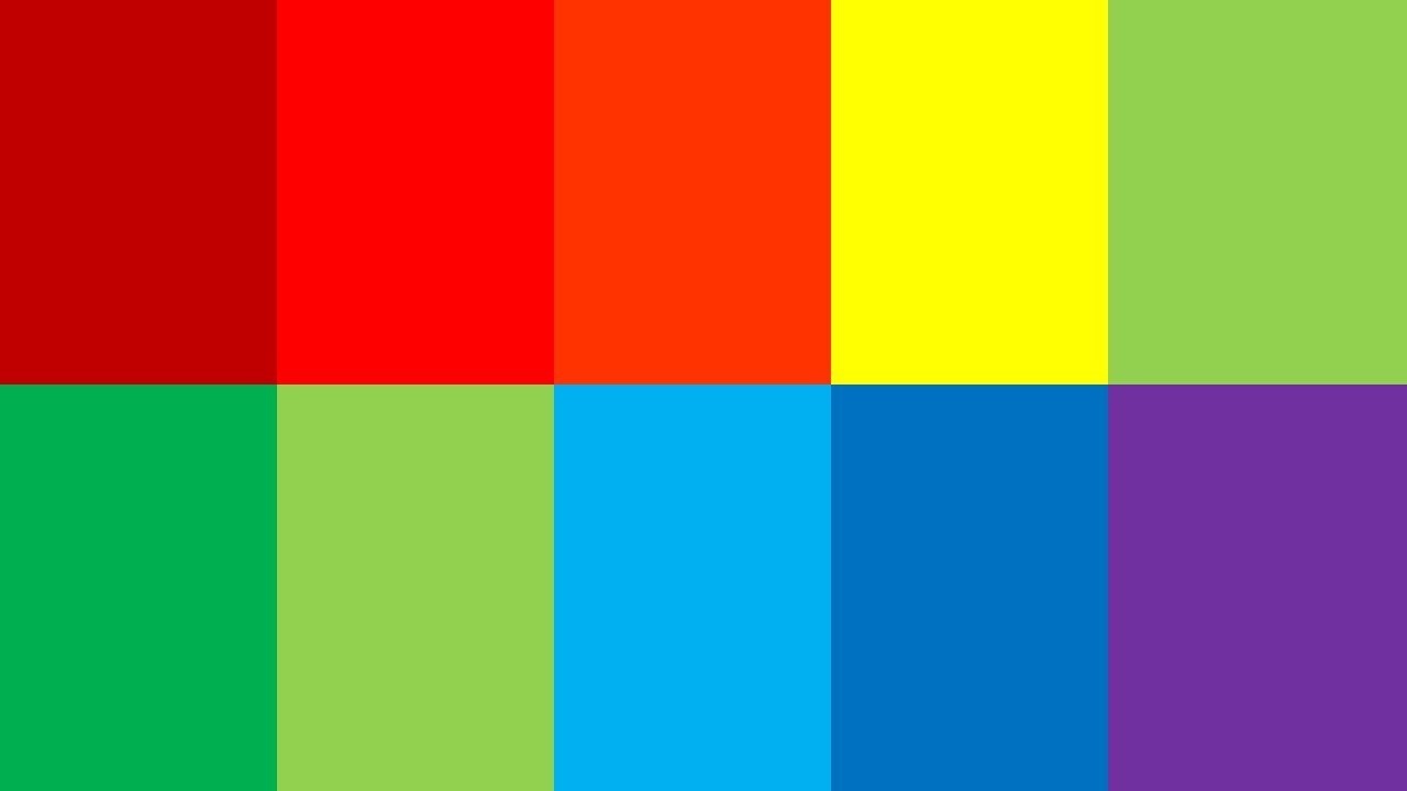 3 Hours Changing Colours Screen Saver Multipe Colours Screen Test