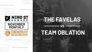 THE FAVELAS vs TEAM OBLATION | CCS x NSG $2500 Monthly R6 - November