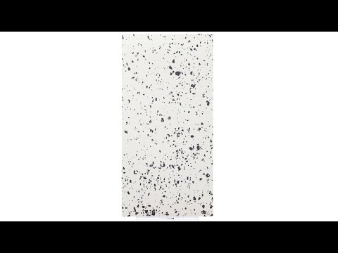 Glänzender Weiß Terrazzo Ganzkörper Video