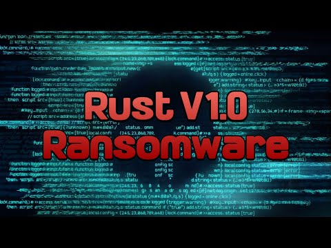 Rust v1.0 Ransomware Decrypting / Encrypted