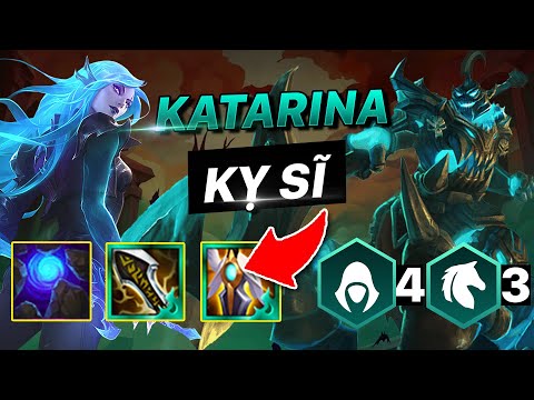 HƯỚNG DẪN ĐỘI HÌNH KATARINA KỴ SĨ VỪA TRÂU VỪA CÙ NHÂY SIÊU KHÓ CHỊU! | ĐTCL MÙA 5 | TFT 5.0