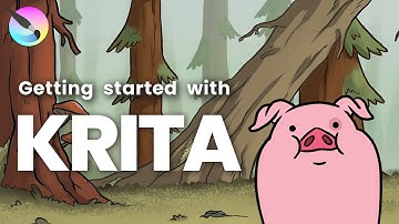 How to Get Started with Krita! (Part 1/2) | Krita 4.4.5