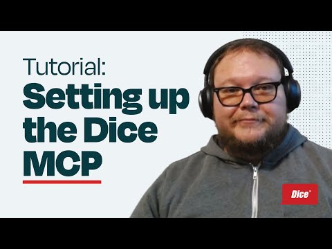 Stop Searching, Start Asking: The Dice MCP Server Tutorial