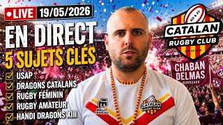🔥Live 19/05/2026 : Wakefield Trinity vs Dragons Catalans / UBB vs USAP / Rugby Féminin / ...