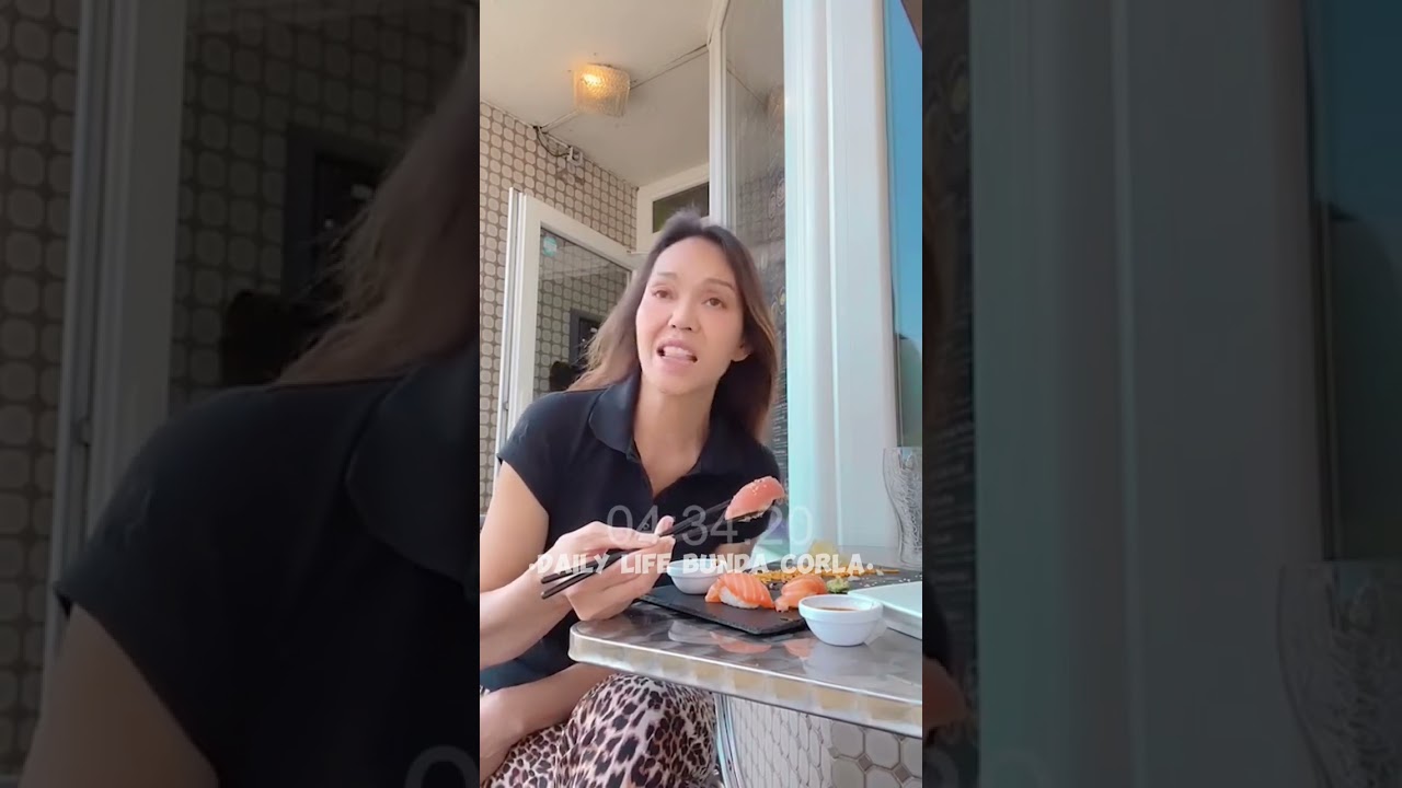 BUNDA CORLA NIKMAT BANGET MAKAN SUSHI TER ENAK DI GERMAN NO DEBAD