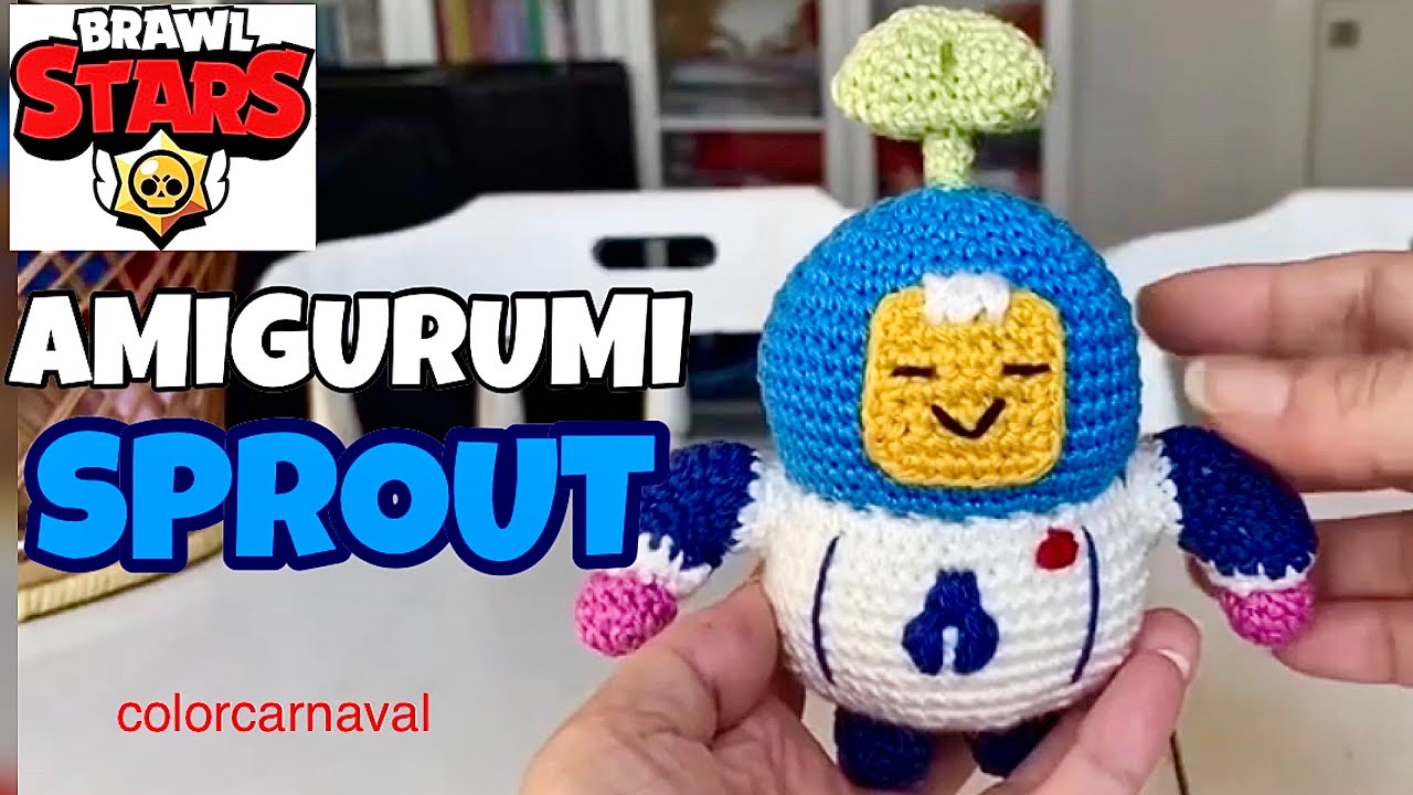 Amigurumi Mr P Brawl Stars Yapilisi 1 Eng Subtitles On Subtitulos El Espanol Youtube - brawl stars crochet pattern