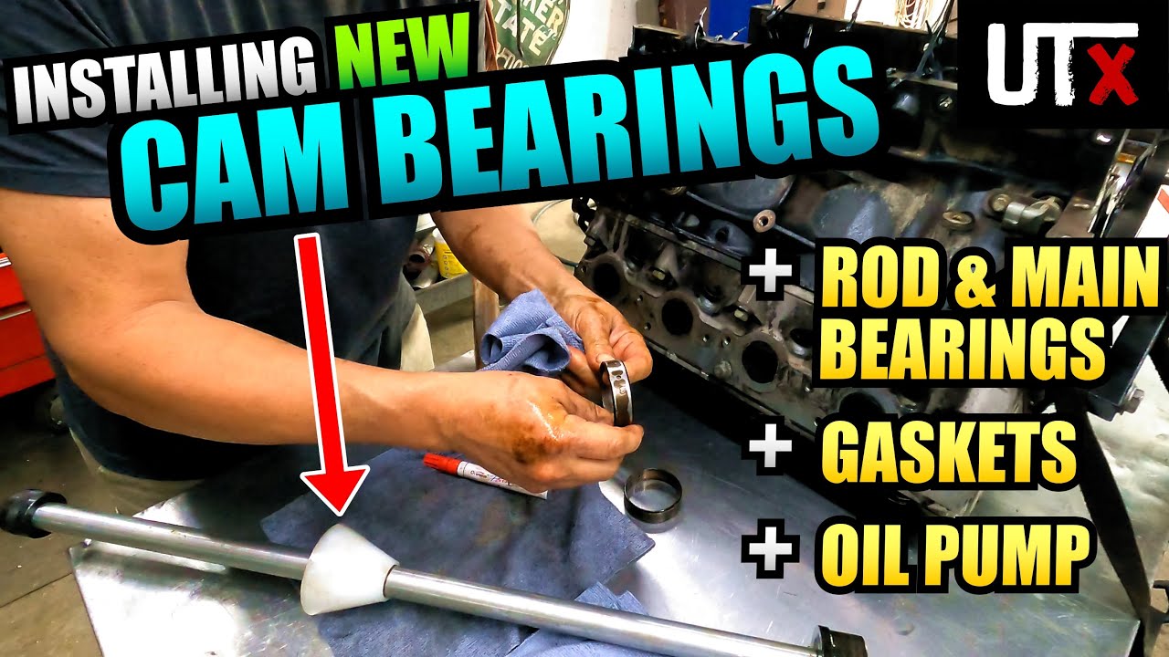 KNOCK OUT - Installing New 5.3 LS CAM BEARINGS, Rod + Main Bearings, ALL NEW SEALS - UTX