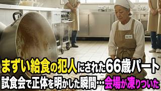 給食センターのおばあさんがクビに‥一皿のカレーで汚職を暴いた【スカッと】