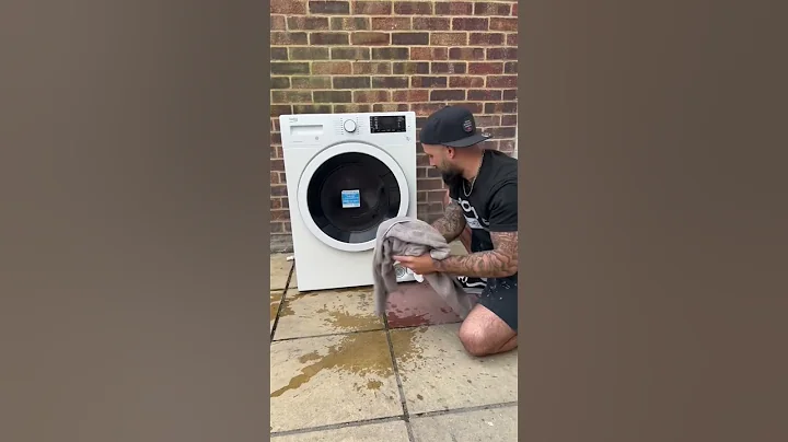 HOW TO FIX A WASHING MACHINE THATS NOT DRAINING #washing #fix #howto #diy #homeimprovement #shorts