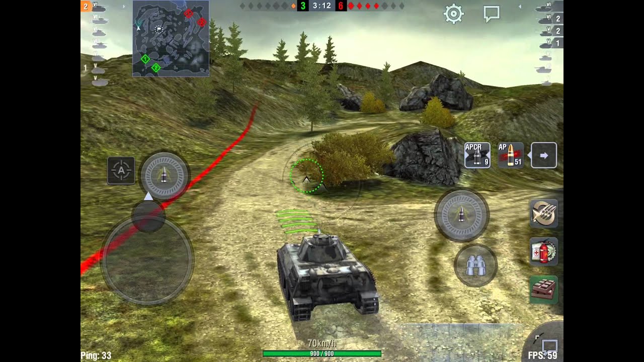 gaming logo VK 28.01 6 Kills Rank 2 - World of Tanks Blitz