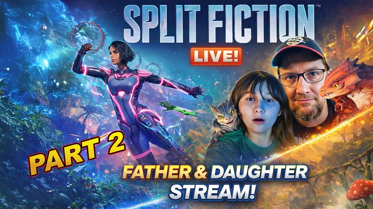 Split Fiction Part 2 – Teamwork, Laughs, and Family Gaming