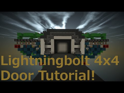 [Tutorial/Explanation] Fastest Possible 4x4 Piston Door (0.15 seconds!)