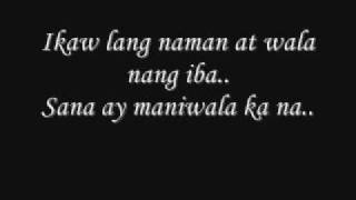 Miniatura de "Ikaw lang by Chad Borja w/ lyrics"