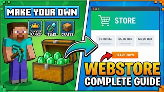 How to Create Your Own Minecraft Server Webstore (Tutorial)