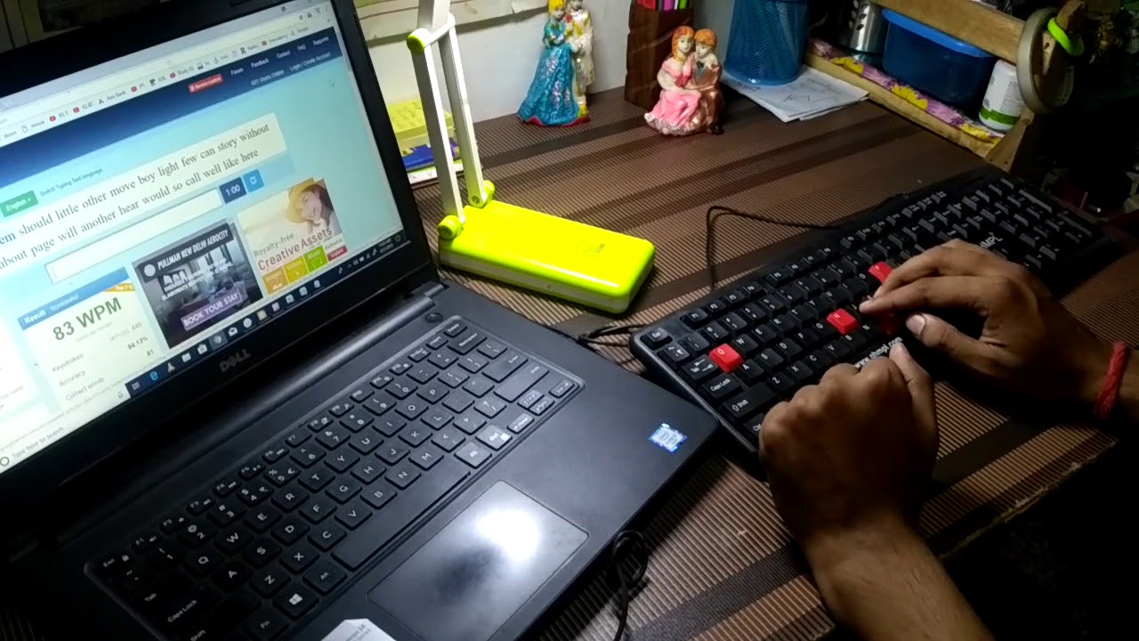 Typing Tips & fingers movement 77 WPM