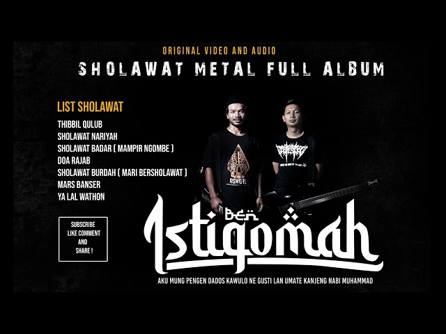 Sholawat versi Metal Full Album by BEN ISTIQOMAH class=