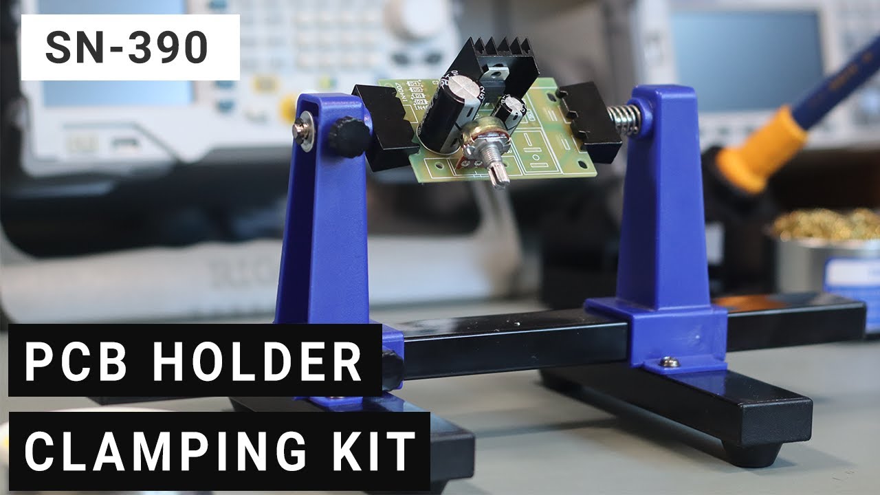 SN390 PCB Holder / Clamping Kit for Circuit Board YouTube
