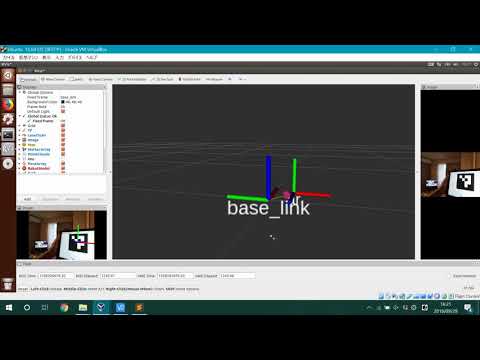 ARmarker tracking with picamera v2(ROS kinetic + OpenCV + raspberry pi 3B+)