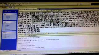 My First Feld Hell QSO's CQ Sprint Contest 2016 W8LEW & WD8HSY