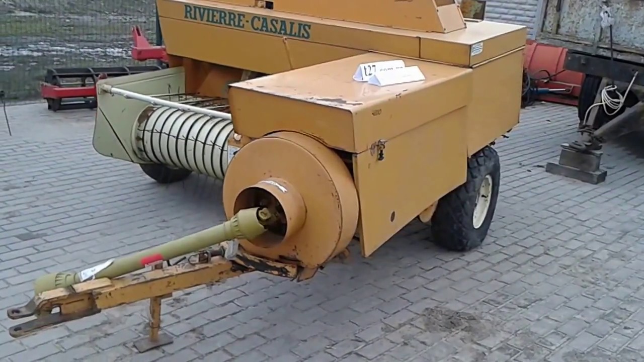 Пресс-подборщик Rivierre Casalis RC42 тюковый б/у /Франция/