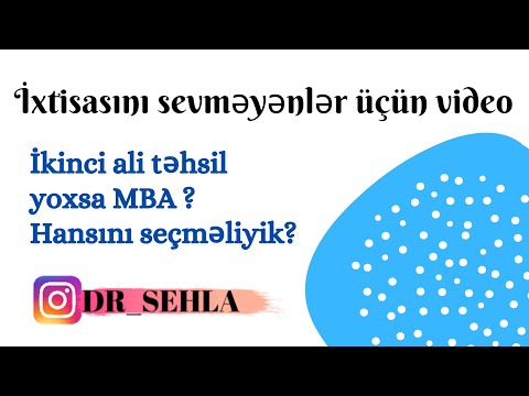 Video: Mba üçün hansı reytinq daha yaxşıdır?