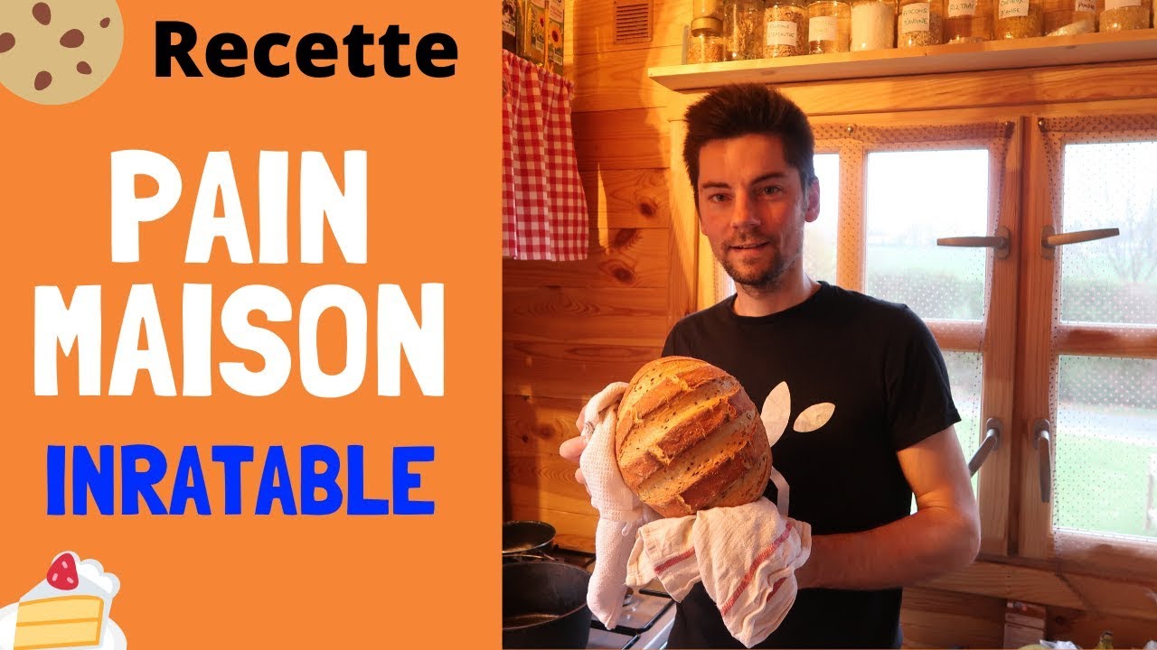 RECETTE de PAIN maison FACILE ( sans robot , ni machine )  | FamilyRoss