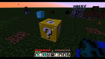 Lucky Blocks Mod(Random Happenings and items!) | Minecraft 1.6.4