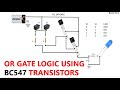 OR Gate TTL Using BC547 Transistors