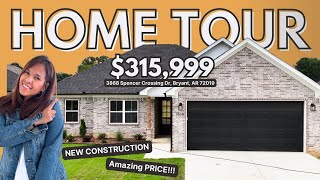 Affordable NEW CONSTRUCTION HOUSE in Bryant Arkansas. Great Price!!!