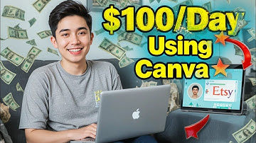 How I Make $100/Day on Etsy Using Canva (No Job, No Experience, No BS)