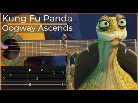 Kung Fu Panda - Oogway Ascends (Simple Guitar Tab)