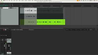 Creating comping takes in Reaper