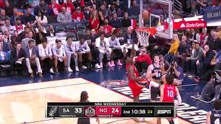 Zion Williamson FIRST NBA BUCKET!!!🔥🔥