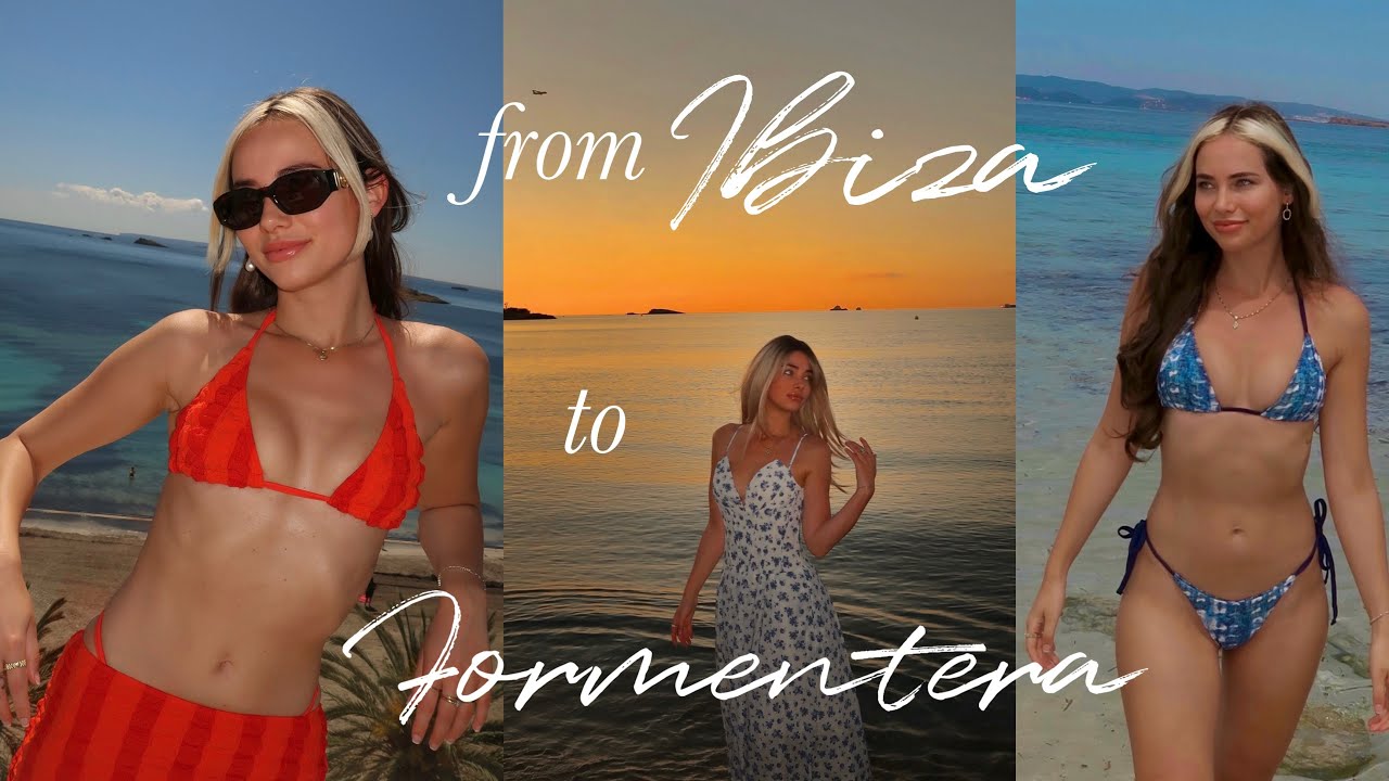 from Ibiza to Formentera 🌊 travel vlog 2025