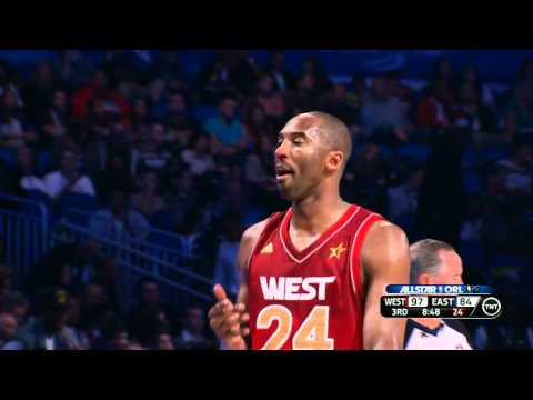 2012 NBA All-Star: Kobe`s Bloody Nose
