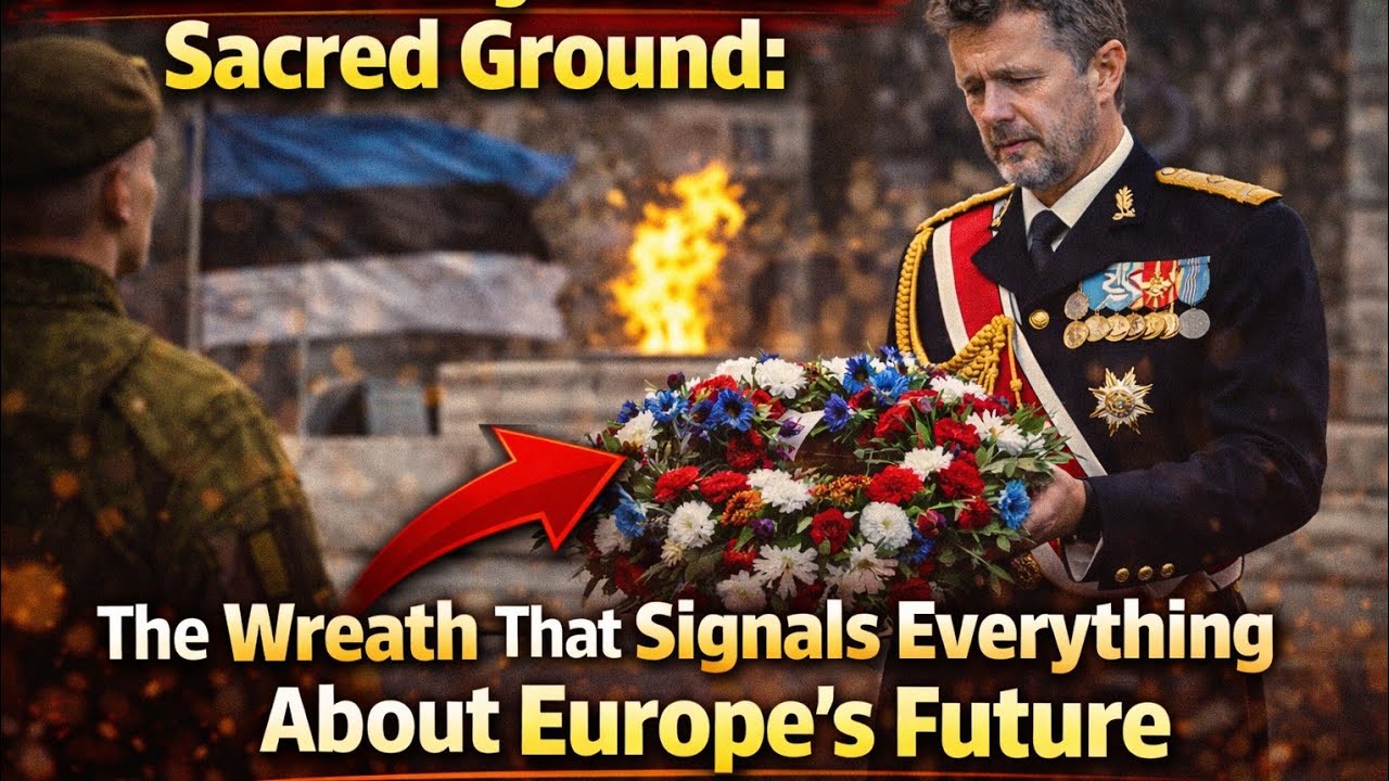 Denmark's King At Estonia's Sacred Ground: The Wreath That Signals Everything About Europe's Future