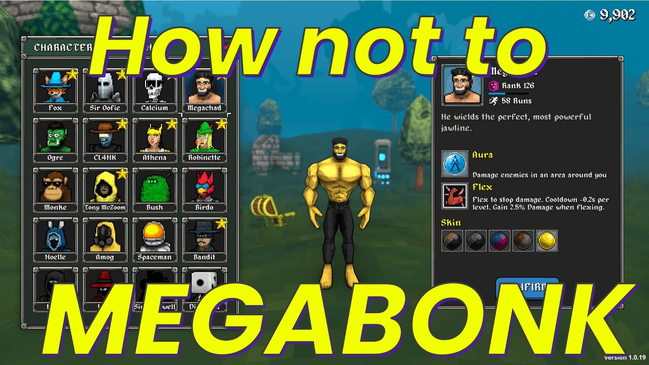 How an old man plays MegaBonk. MegaChad run