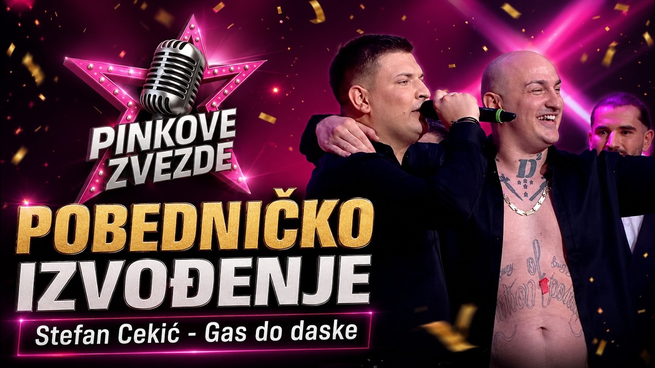 POBEDNIČKO IZVOĐENJE | Stefan Cekić - Gas do daske | FINALE | PINKOVE ZVEZDE