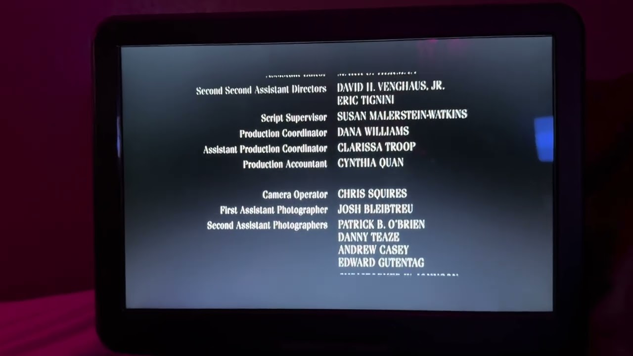 Forrest Gump (1994) End Credits With Commentary (1)