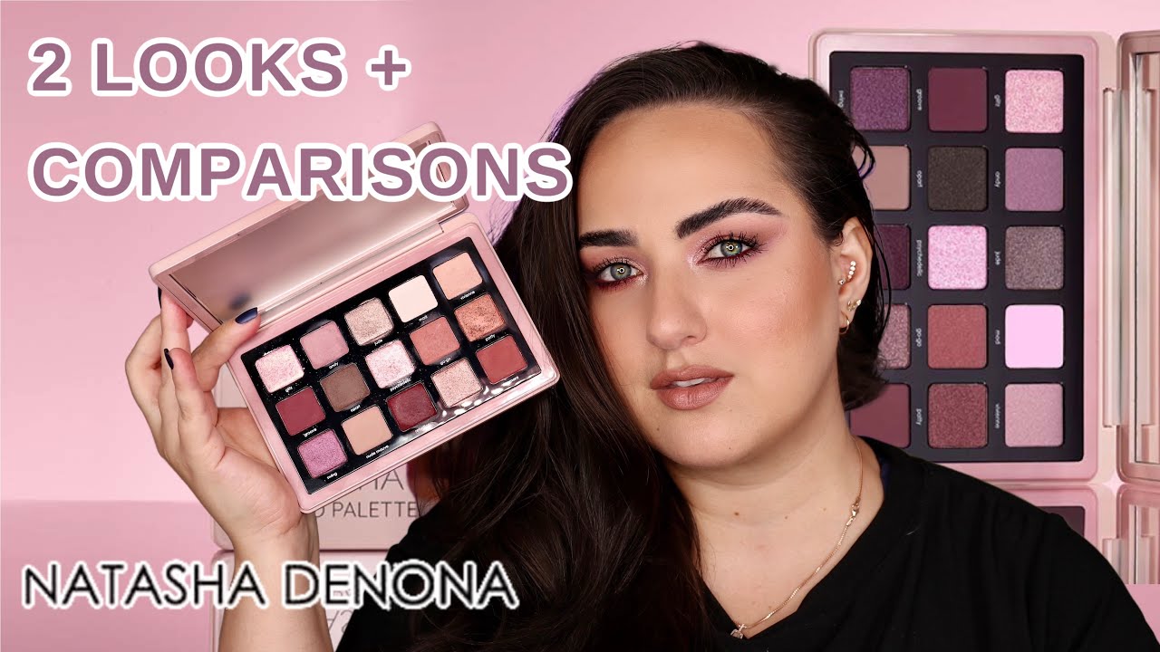 Natasha Denona Retro Palette! 2 Looks + Swatches and Comparisons! - YouTube