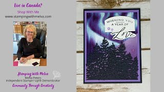 Live with Stamping With Melva - Lights of Aurora