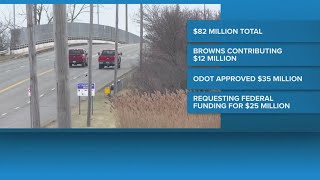 ODOT approves $35M for infrastructure improvements surrounding planned Browns stadium in Brook Park
