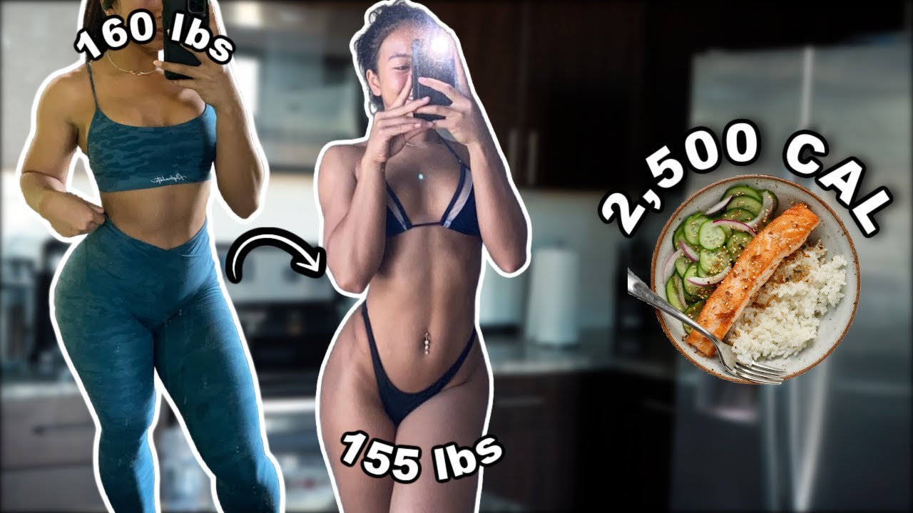 EATING 2500 CALORIES & STILL* LOSING WEIGHT? What I eat in a day