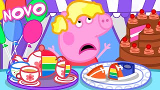 Peppa Pig Português Brasil | O Bolo Surpresa | NOVO Contos da Peppa Pig