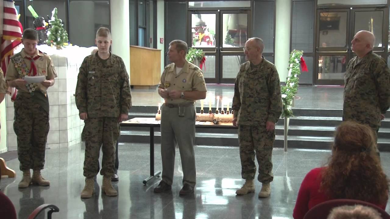 Boy Scouts Troop 22 - Court of Honor December, 2011 - YouTube