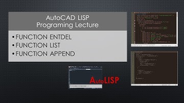 【AutoCAD】使い方 - リスプ(lisp)のオブジェクト削除entdel関数の説明