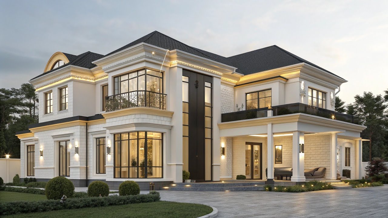 The Element House — Where Modern Luxury Meets Pure Architectural Harmony