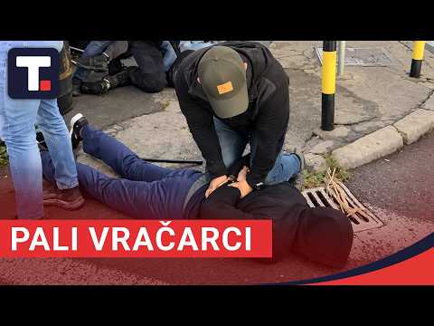 Pali vračarci • TAČNO NA MESTU